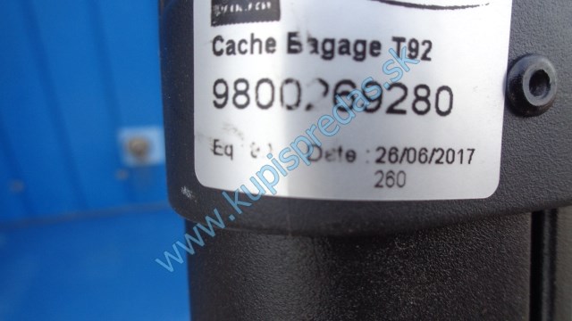 zadná roleta do kufra na peugeot 308 T9 SW, 9800269280